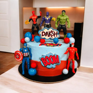 Avengers Prestige Cake