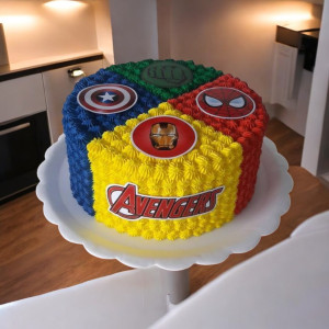 Mighty Marvel Cake