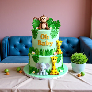 Jungle Jewel Cake
