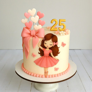 Sofia Doll Cake